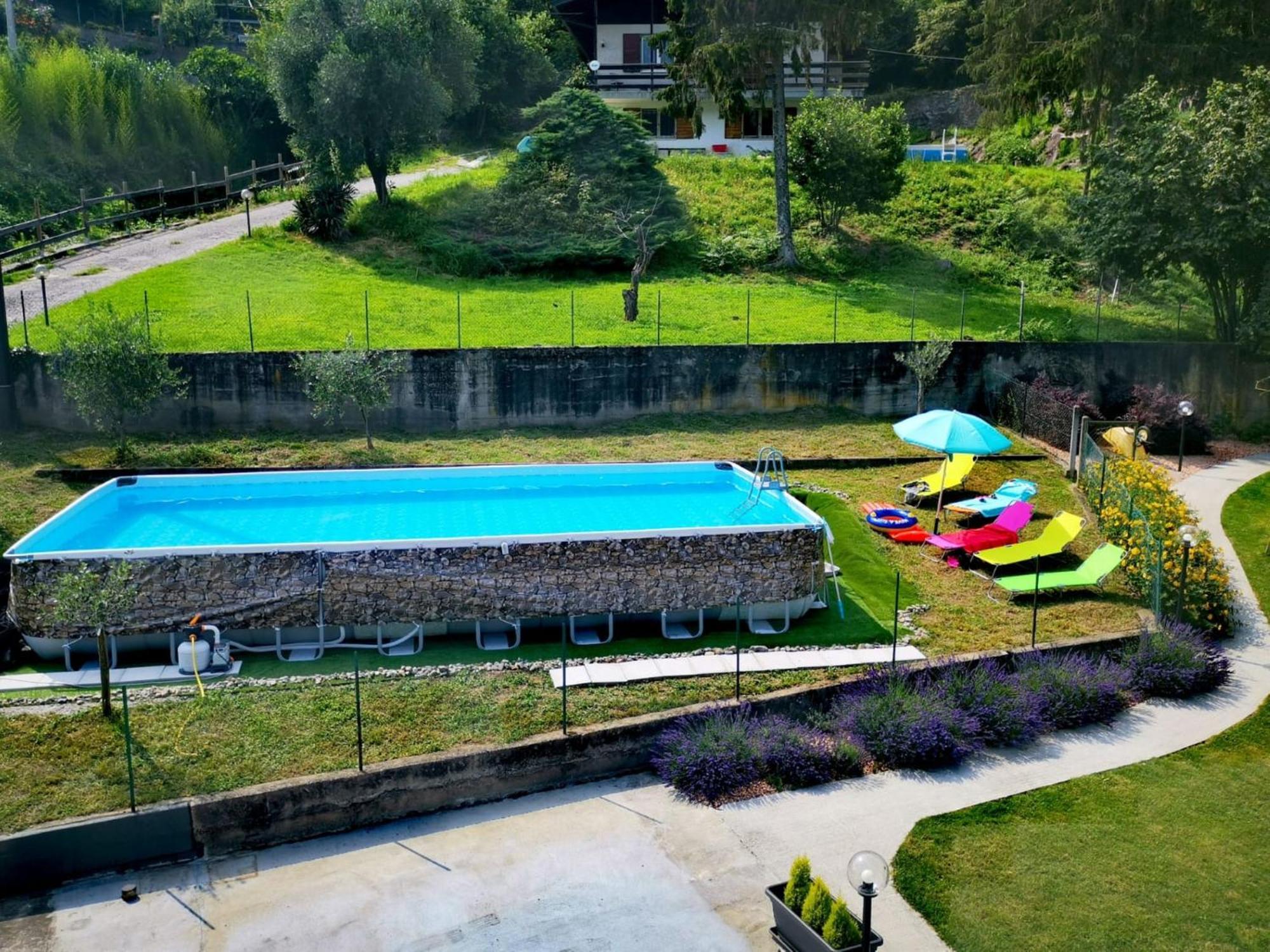 B & B La Mela Darfo Boario Terme Bagian luar foto